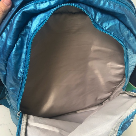 Kipling Backpack Metallic Blue - Picture 2 of 13